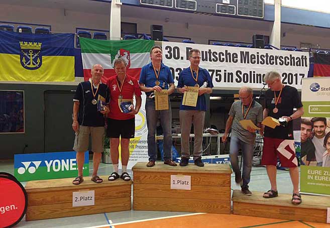 Sieger DM O60 im Mixed